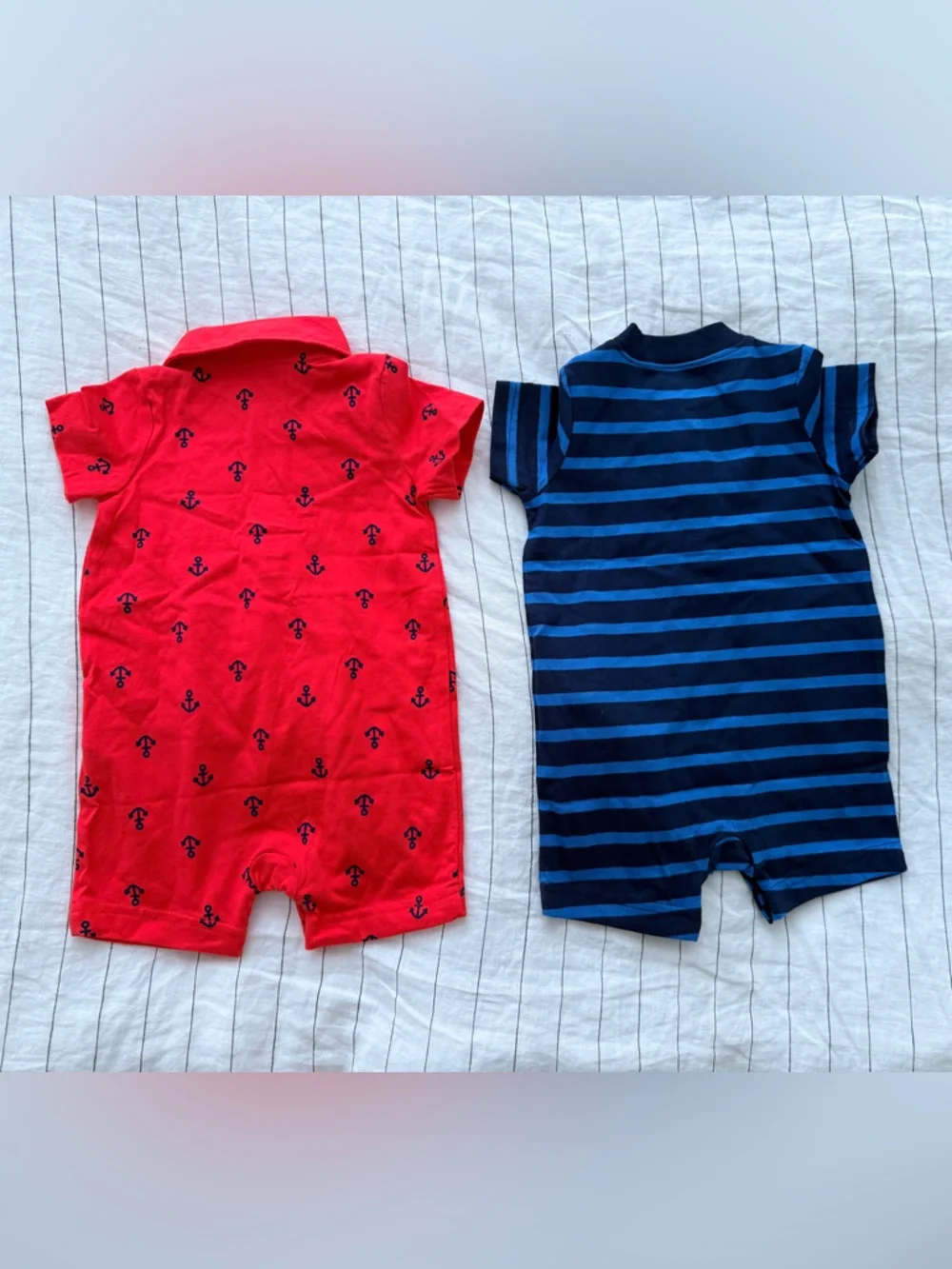 Carter's 2-Pack Baby Rompers - Picture 2 of 4